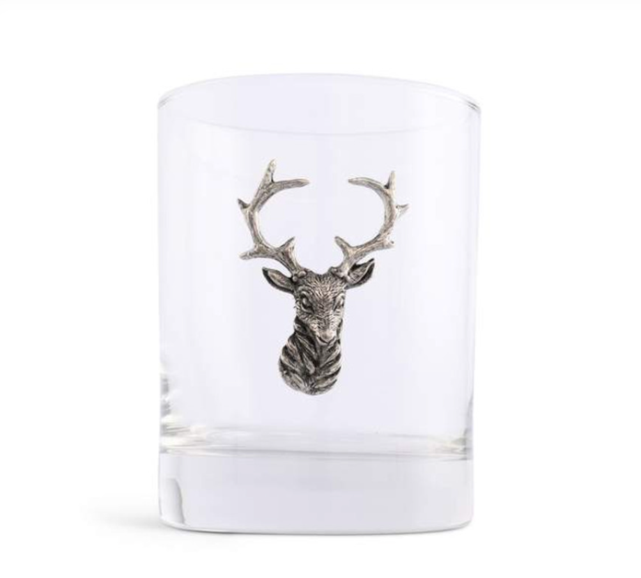 Elk Double Old Fashioned Bar Glass
