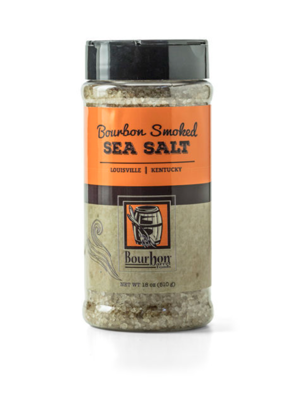 Bourbon Smoked Sea Salt 18oz