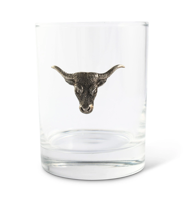 Longhorn Double Old Fashioned Bar Glass