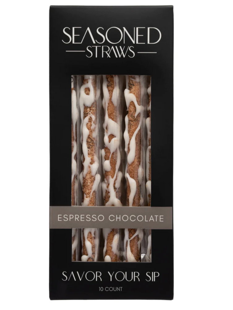 Espresso Chocolate Straws