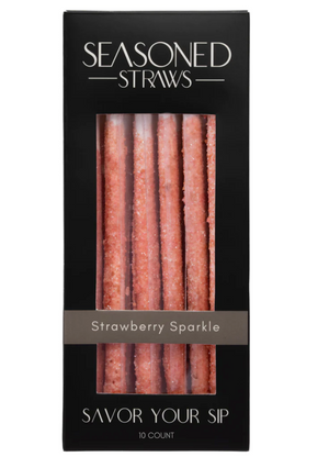 Strawberry Sparkle Straws