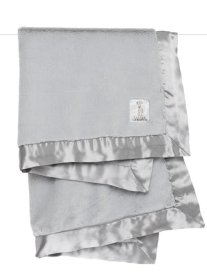 Silver Luxe Solid Blanket