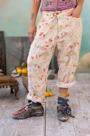 MP 8-14 PANTS 498 Cotton Linen Miner Pants Circus Rose