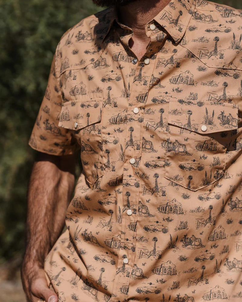 West Texas Toile Short Sleeve