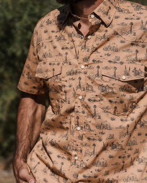West Texas Toile Short Sleeve