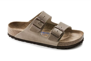 Arizona Soft Footbed Oiled Leather - Tobacco Brown