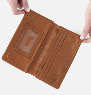 Lumen Continental Wallet Warm Honey