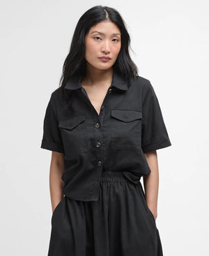 Luna Short-Sleeved Shirt Black