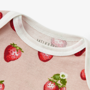 Strawberry Gown & Hat Set