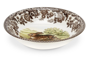 Woodland Motif Cereal Bowl Small