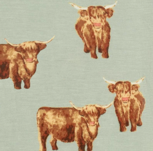 Highland Cow Zipper Pajama