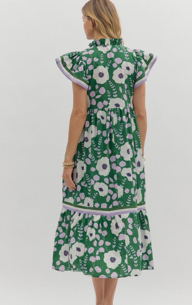 Graham Dress Green