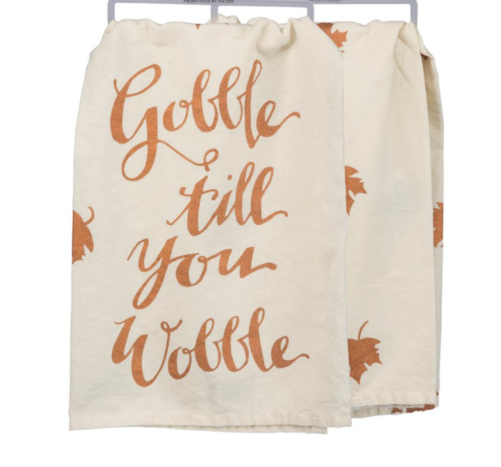 Gobble Wobble Kitchen Towel