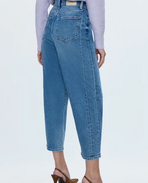 Eli High Rise Barrel Jean