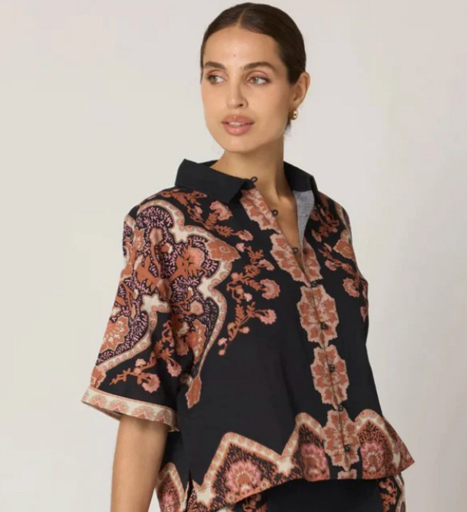 Jeni Blouse Dark Lagos