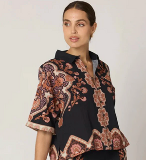 Jeni Blouse Dark Lagos