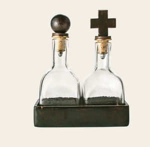 Compadre Vessels On Iron Stand
