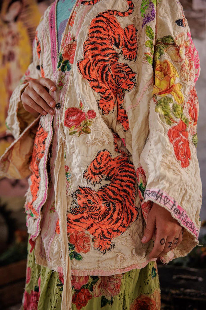 MP 8-14 JACKET 1379 Birch Daigo Kimono Moonlight