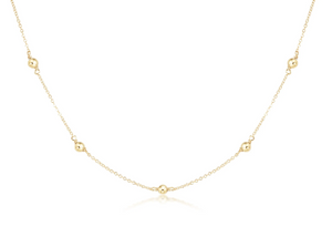 15" Choker Simplicity Chain Gold - Classic 4mm Gold