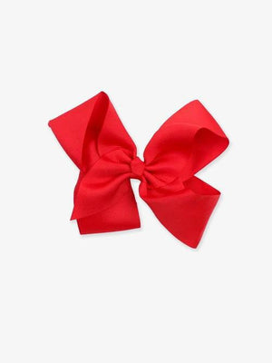 Red Big Bow Hair Clip