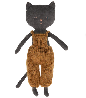 Kitten in Overalls