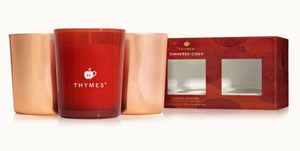 Simmered Cider Aromatic Votive Trio