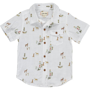 Henry All Over Print Graphic Shirt