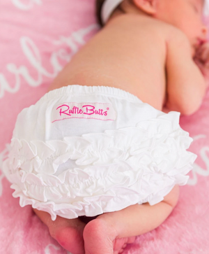 White Ruffle Bloomer