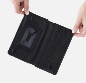Lumen Continental Wallet Black