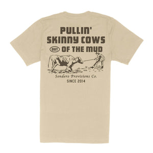 Skinny Cows T-shirt Cream