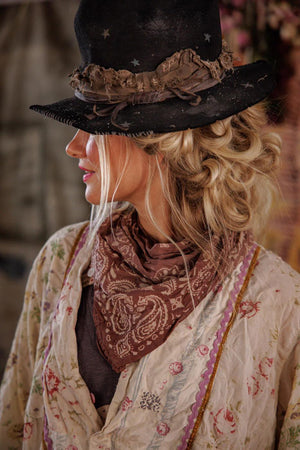 MP 8-14 SCARF 214 Carnal Handkerchief Umber