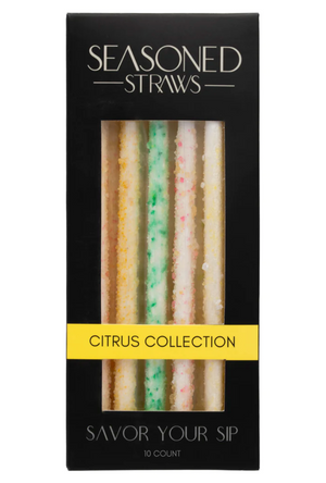 Citrus Collection Straws