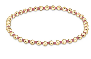 Hope Grateful Bright Pink Bracelet