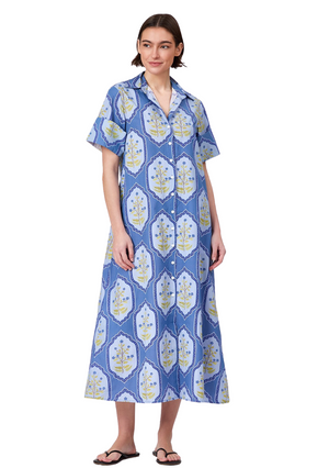 Gibbons Dress Dusty Trellis
