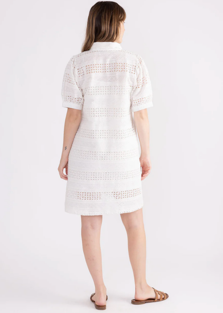 Celine Dress Washed White