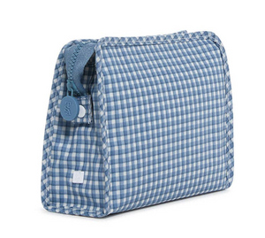 Roadie Medium Zip Pouch Rodeo Check "Snacks"