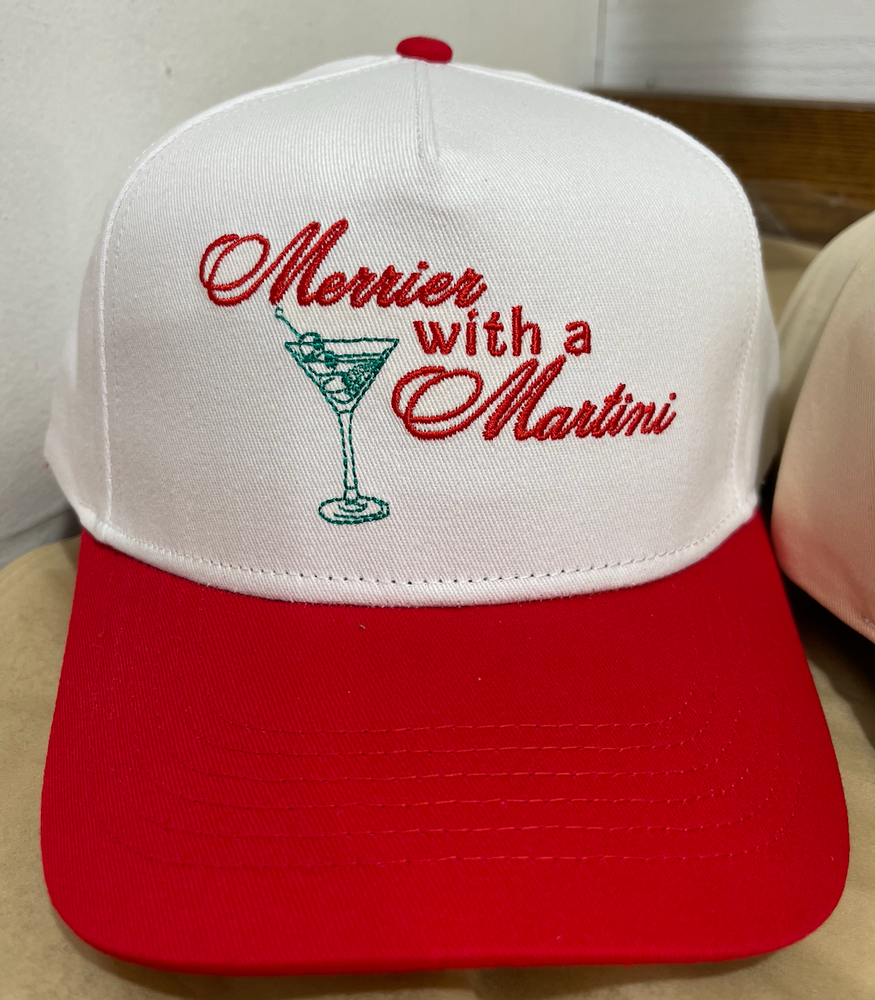 Merrier With A Martini Hat