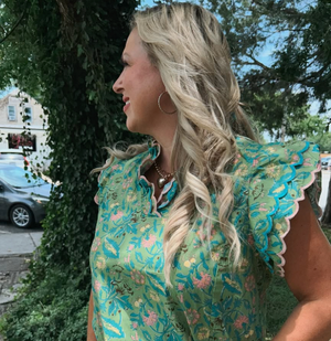 Sage Mix Blouse