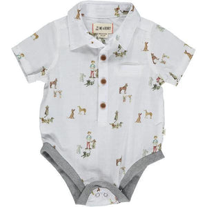 Henry Print Onesie