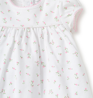 Garden Roses Dress w/Diaper Cover