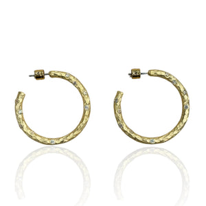 Gold Pavia Hoops