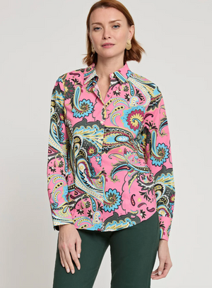 Diane Long Sleeve Pink Multi