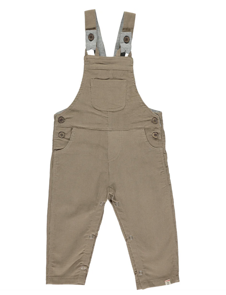 Harrison Cord Overalls Tan