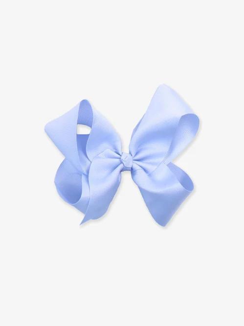 Light Blue Big Bow Hair Clip