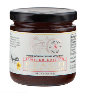 Limited Edition Peach Balsamic Preserves
