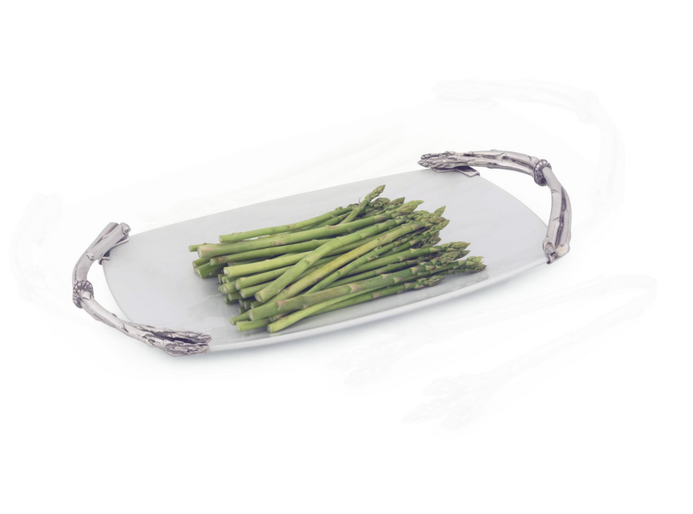 Asparagus Stoneware Platter
