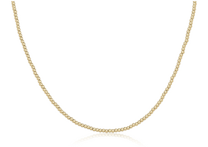 15" Choker Classic Gold 2.5mm Bead