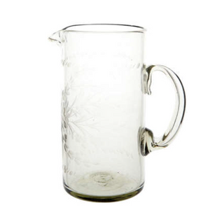 Condessa Wide Cylinder Clear Pitcher