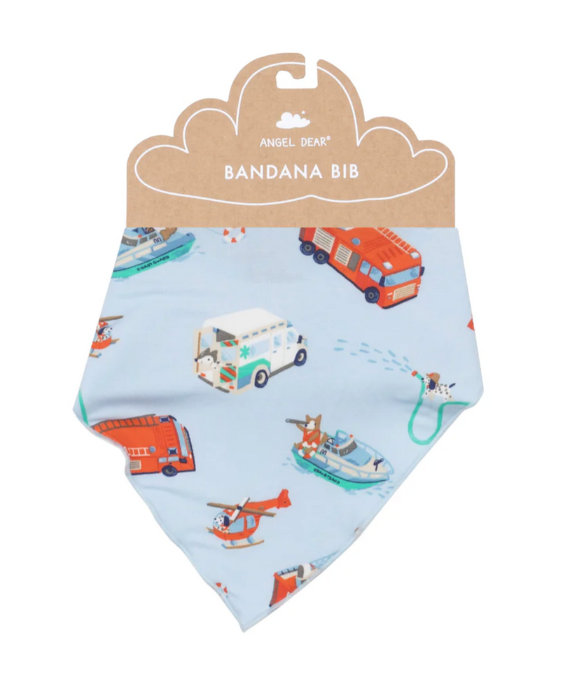 Rescue Vehicle Dogs Bandana Bib