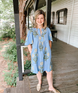Periwinkle Mix Dress